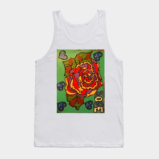 Rose by Stormi Epps Tank Top by billyhjackson86